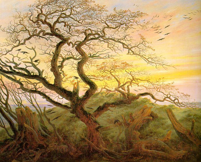 Caspar David Friedrich The Tree of Crows France oil painting art